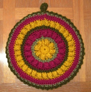 Crochet Hotpad prototyle by Catherine Chant